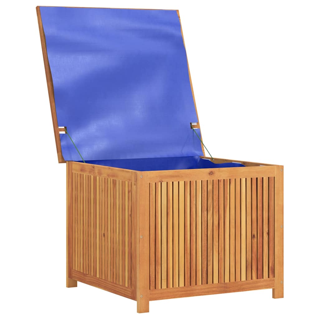 Garden Storage Box 75x75x58 cm Solid Wood Acacia