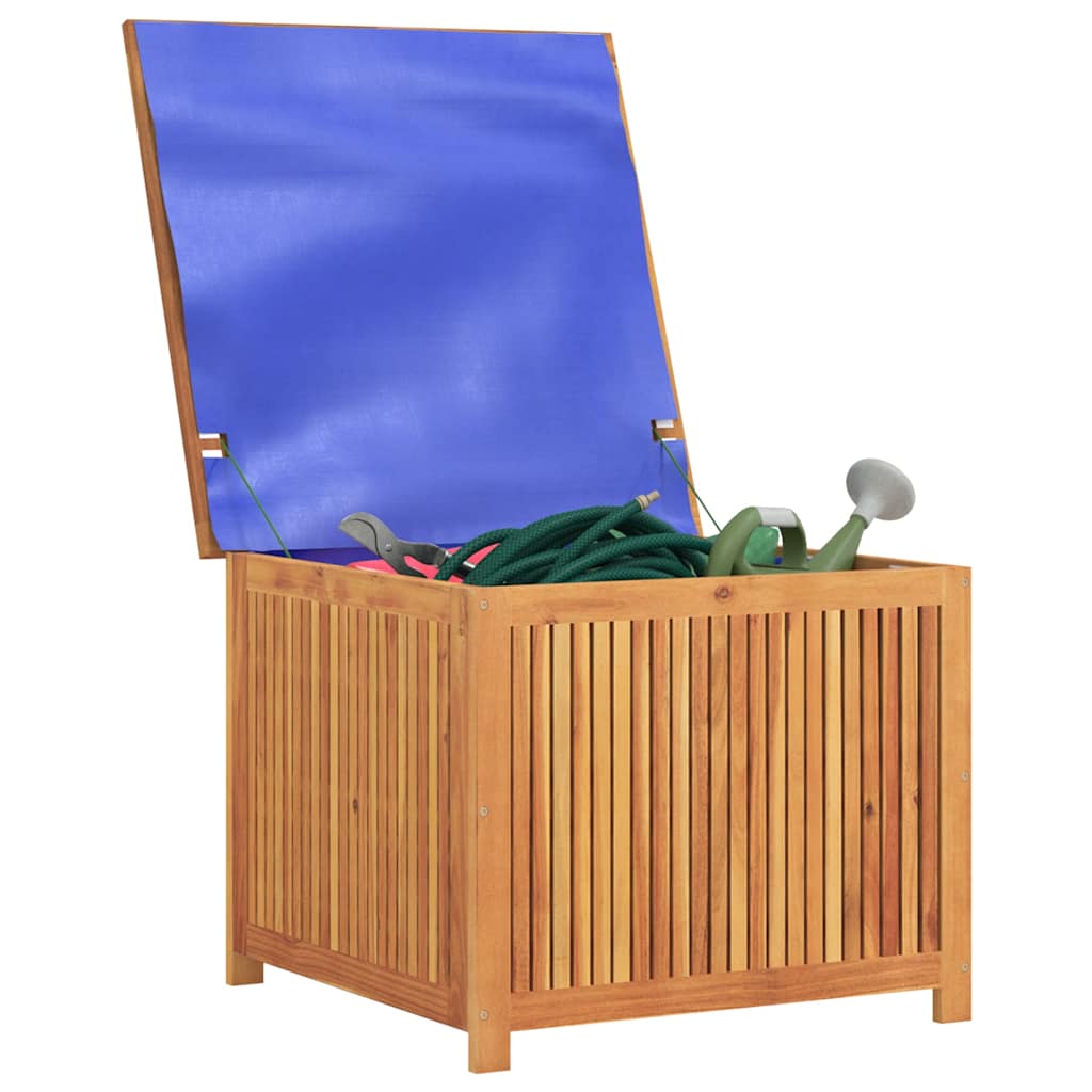 Garden Storage Box 75x75x58 cm Solid Wood Acacia