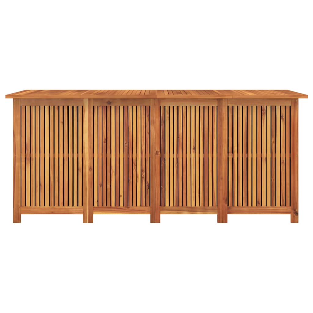 Garden Storage Box 200x80x75 cm Solid Wood Acacia