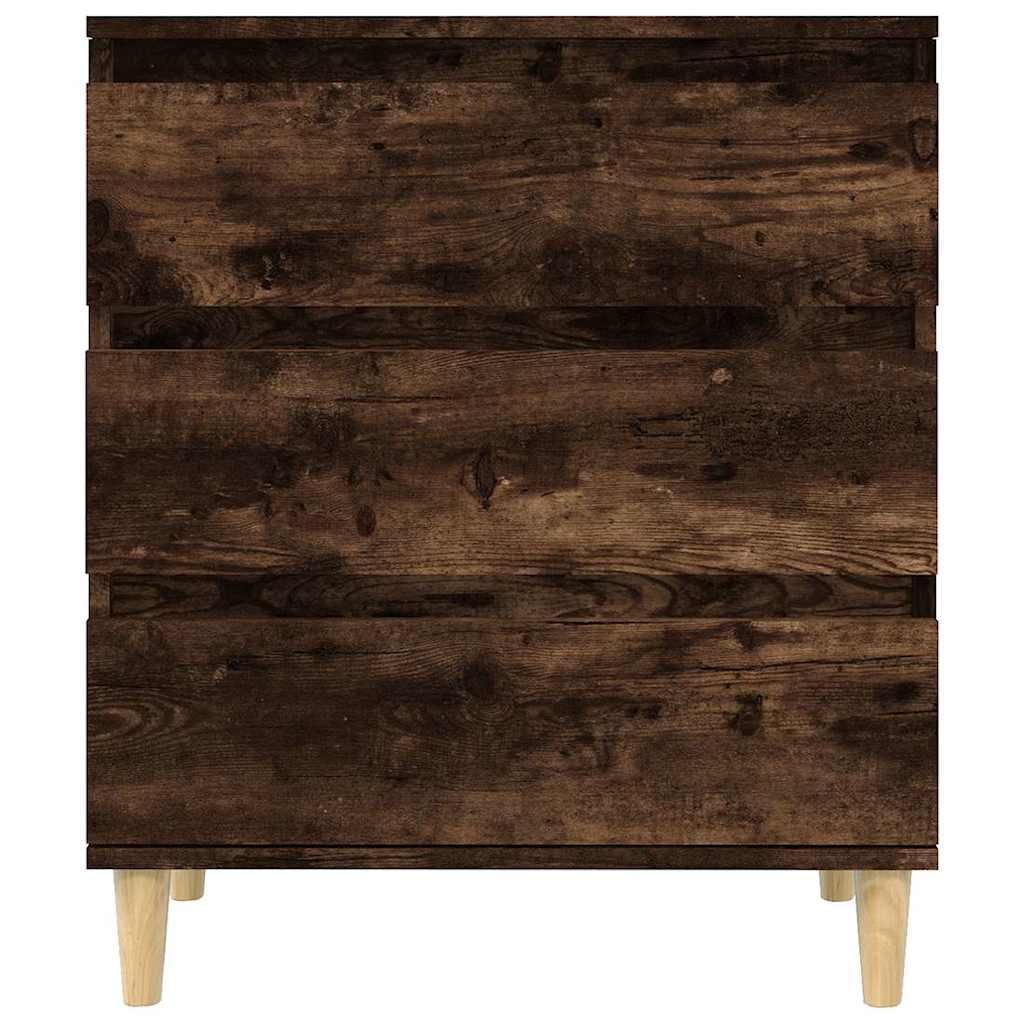 Sideboard Smoked Oak 60x35x70 cm Engineered Wood