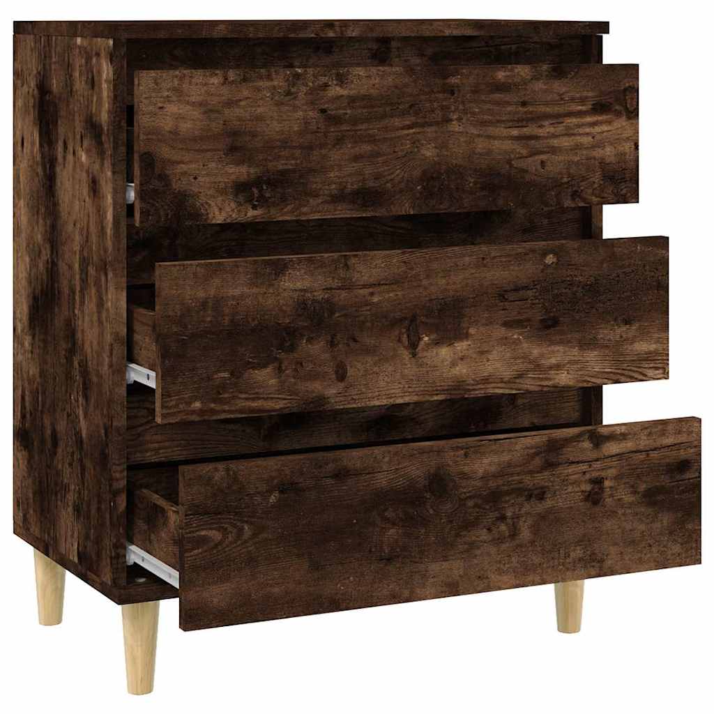 Sideboard Smoked Oak 60x35x70 cm Engineered Wood
