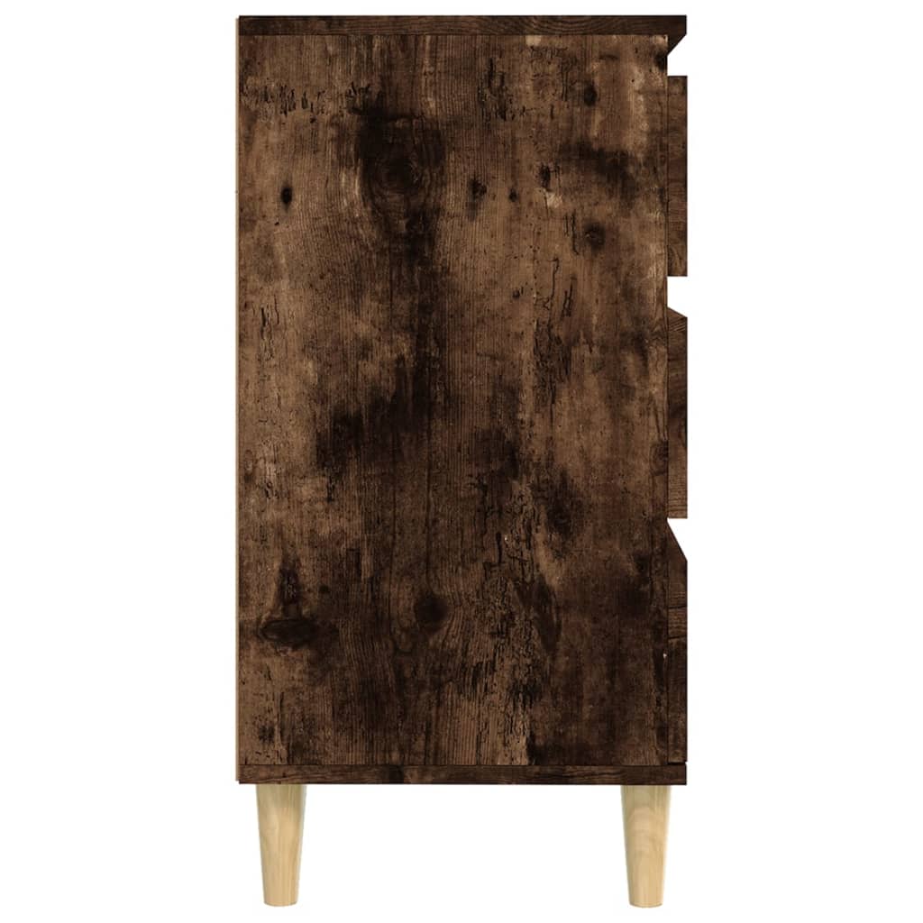 Sideboard Smoked Oak 60x35x70 cm Engineered Wood