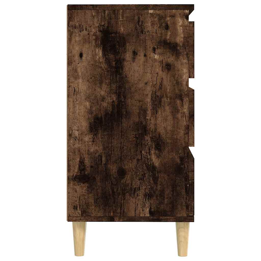 Sideboard Smoked Oak 60x35x70 cm Engineered Wood