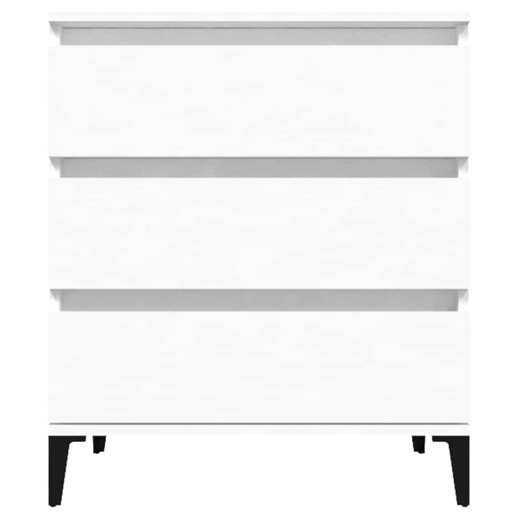 Sideboard White 60x35x70 cm Engineered Wood