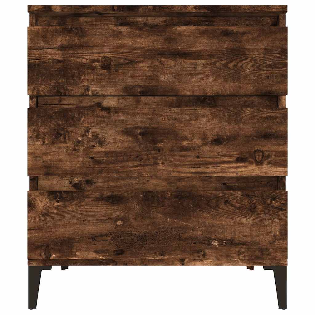 Sideboard Smoked Oak 60x35x70 cm Engineered Wood