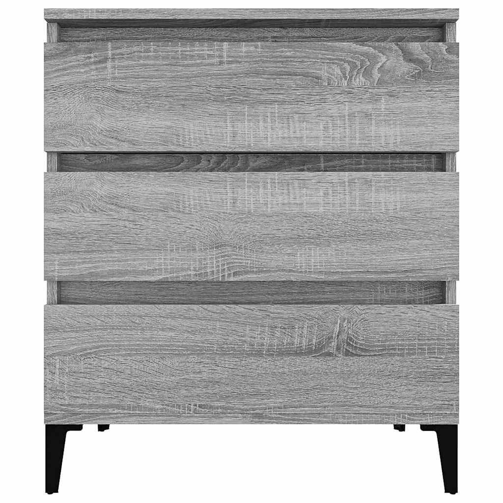 Sideboard Grey Sonoma 60x35x70 cm Engineered Wood