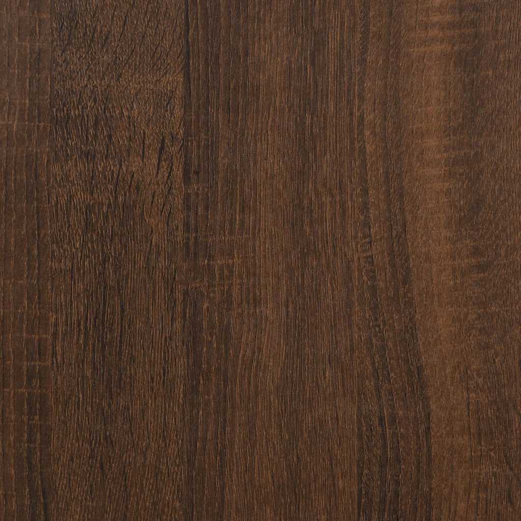 Sideboard Brown Oak 60x35x70 cm Engineered Wood
