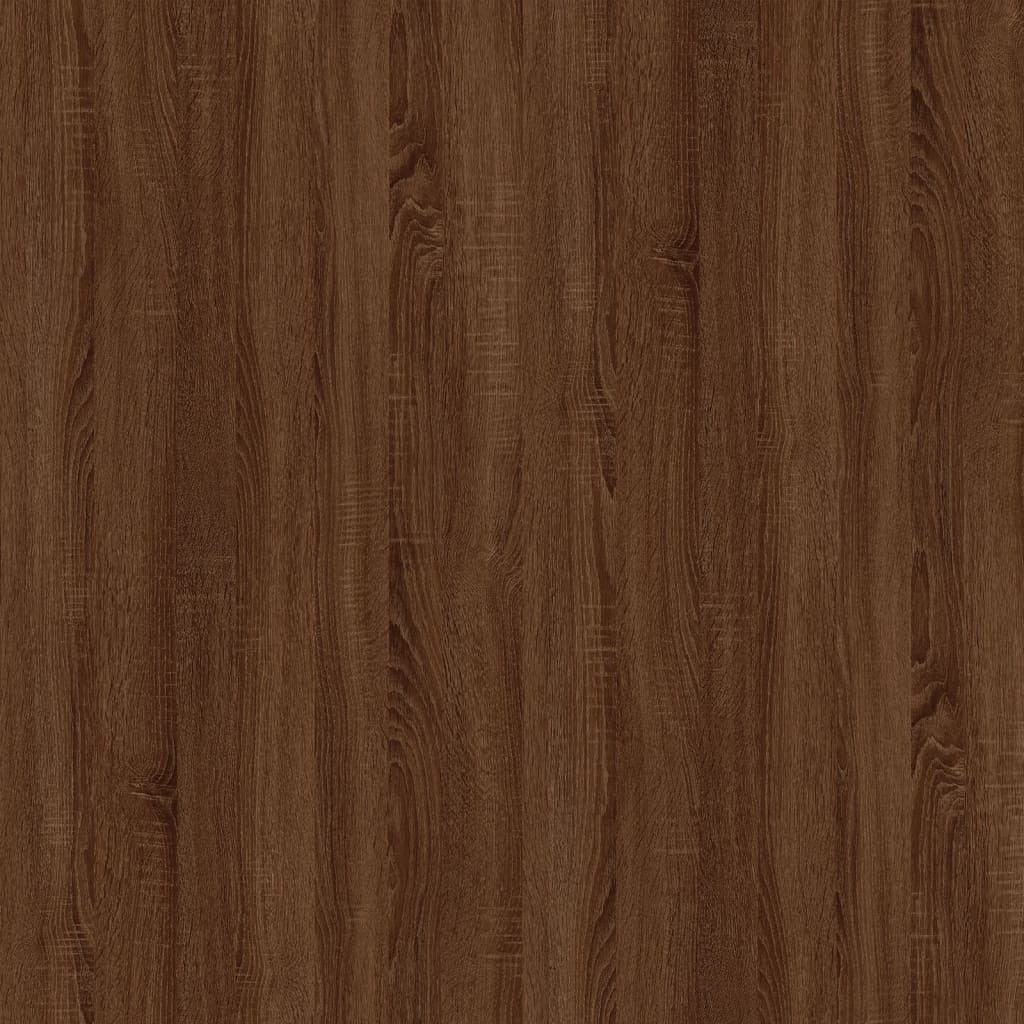Book Cabinet/Room Divider Brown Oak 105x24x102 cm