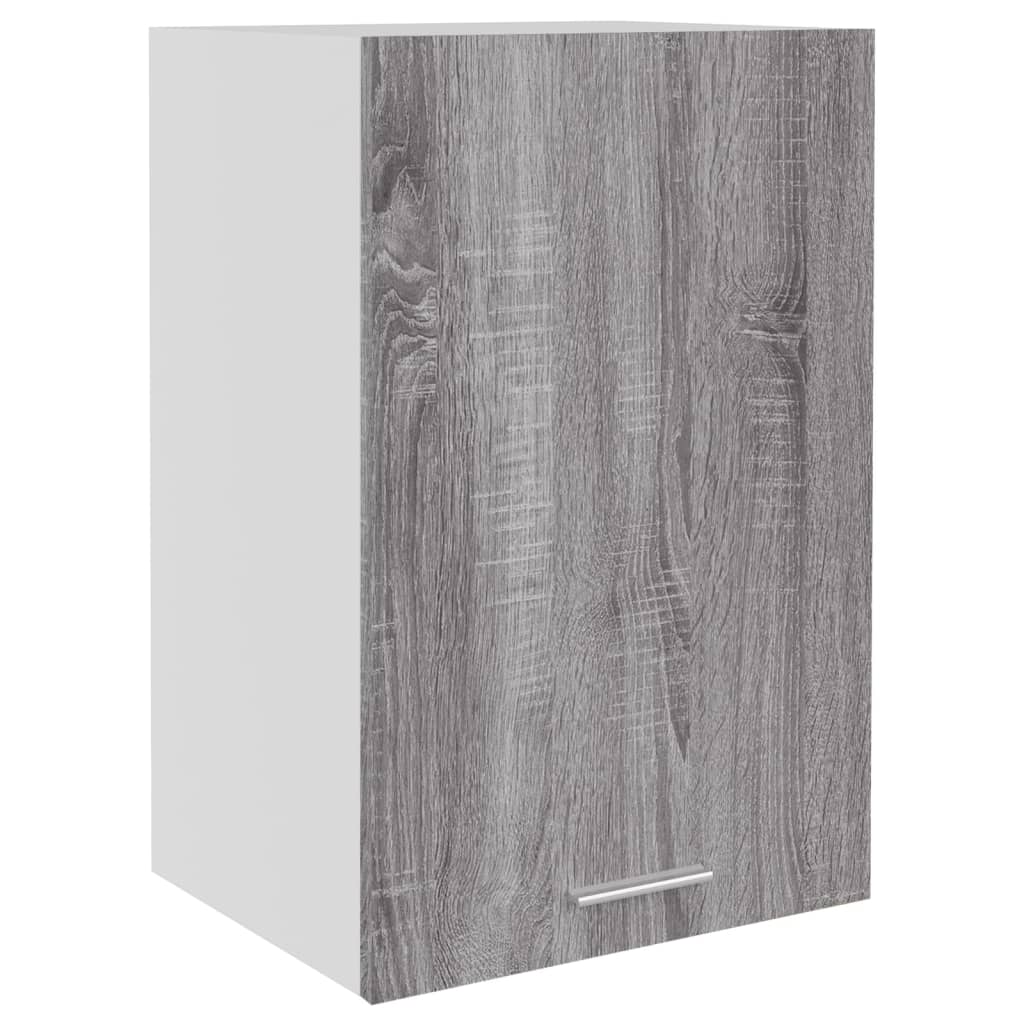 vidaXL Hanging Cabinet Grey Sonoma 39.5x31x60 cm Engineered Wood