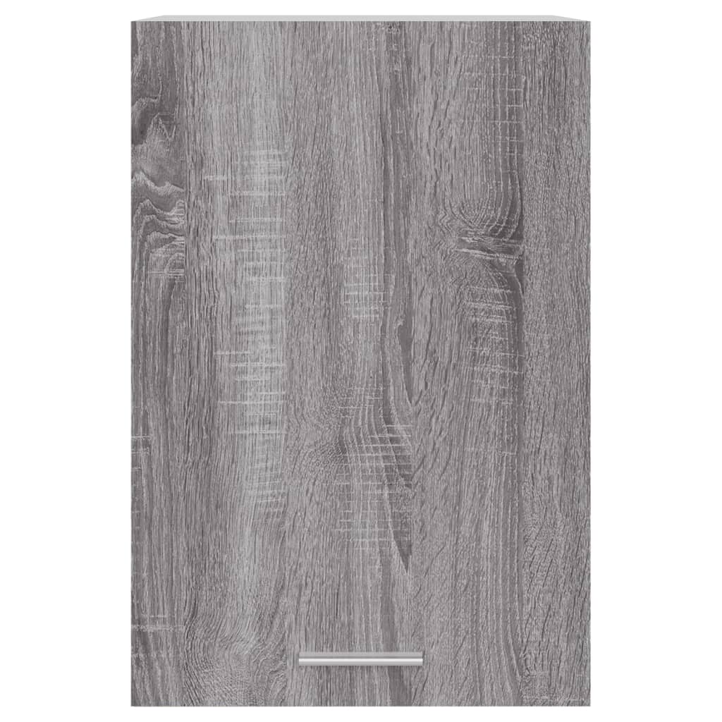 vidaXL Hanging Cabinet Grey Sonoma 39.5x31x60 cm Engineered Wood