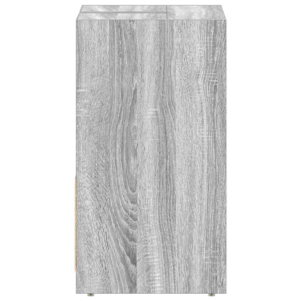 Bathroom Cabinet Grey Sonoma 60x33x60 cm Engineered Wood