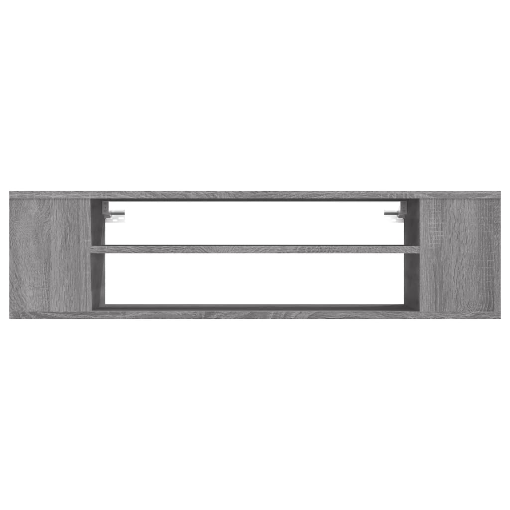 Hanging TV Cabinet Grey Sonoma 100x30x26,5 cm Engineered Wood