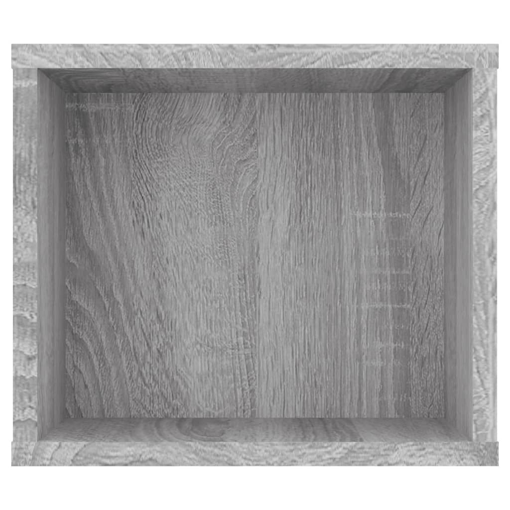 Hanging TV Cabinet Grey Sonoma 100x30x26,5 cm Engineered Wood