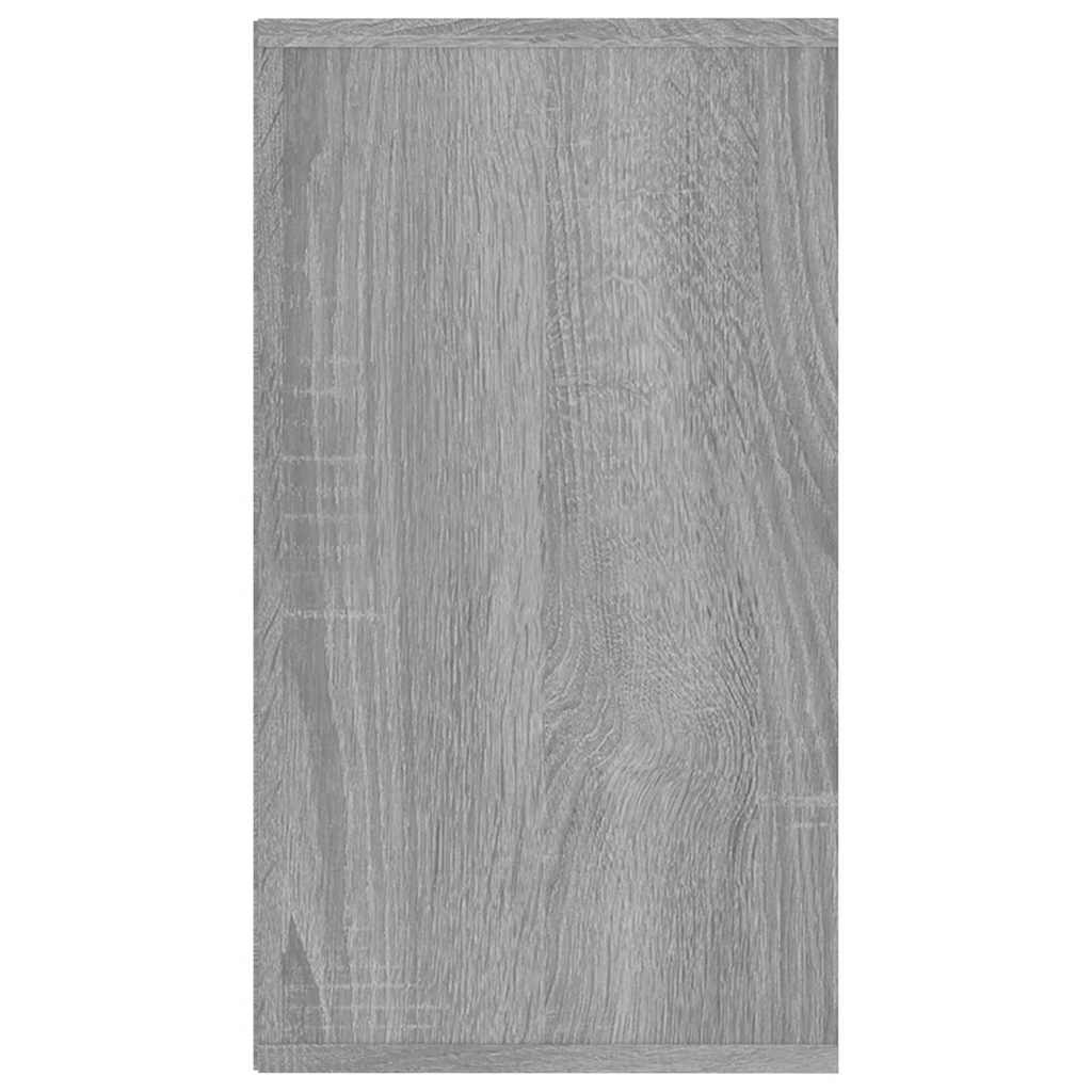 Shoe Bench Grey Sonoma 103x30x55 cm Engineered Wood