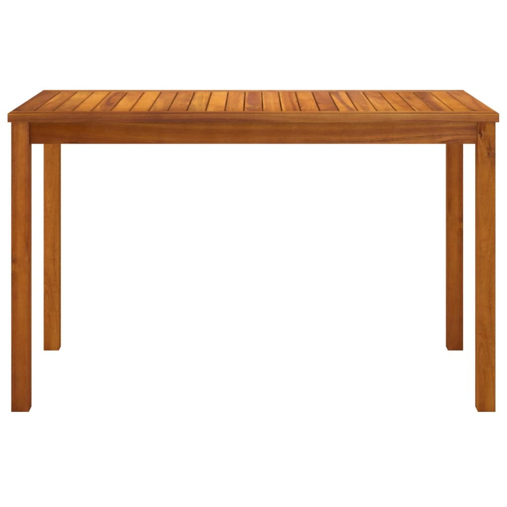 vidaXL Garden Table 110x55x67 cm Solid Wood Acacia