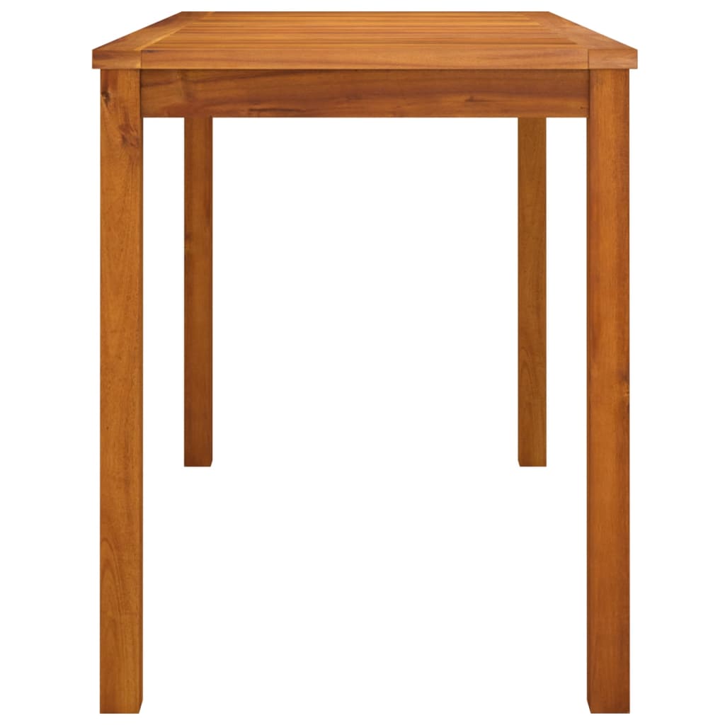 vidaXL Garden Table 110x55x67 cm Solid Wood Acacia