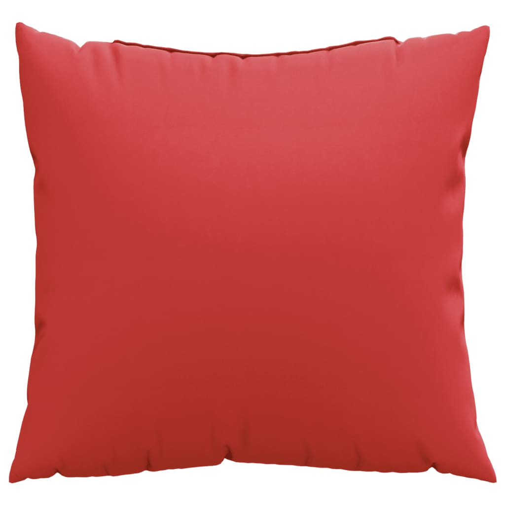 vidaXL Sofa Cushions 4 pcs Red 40x40 cm Fabric