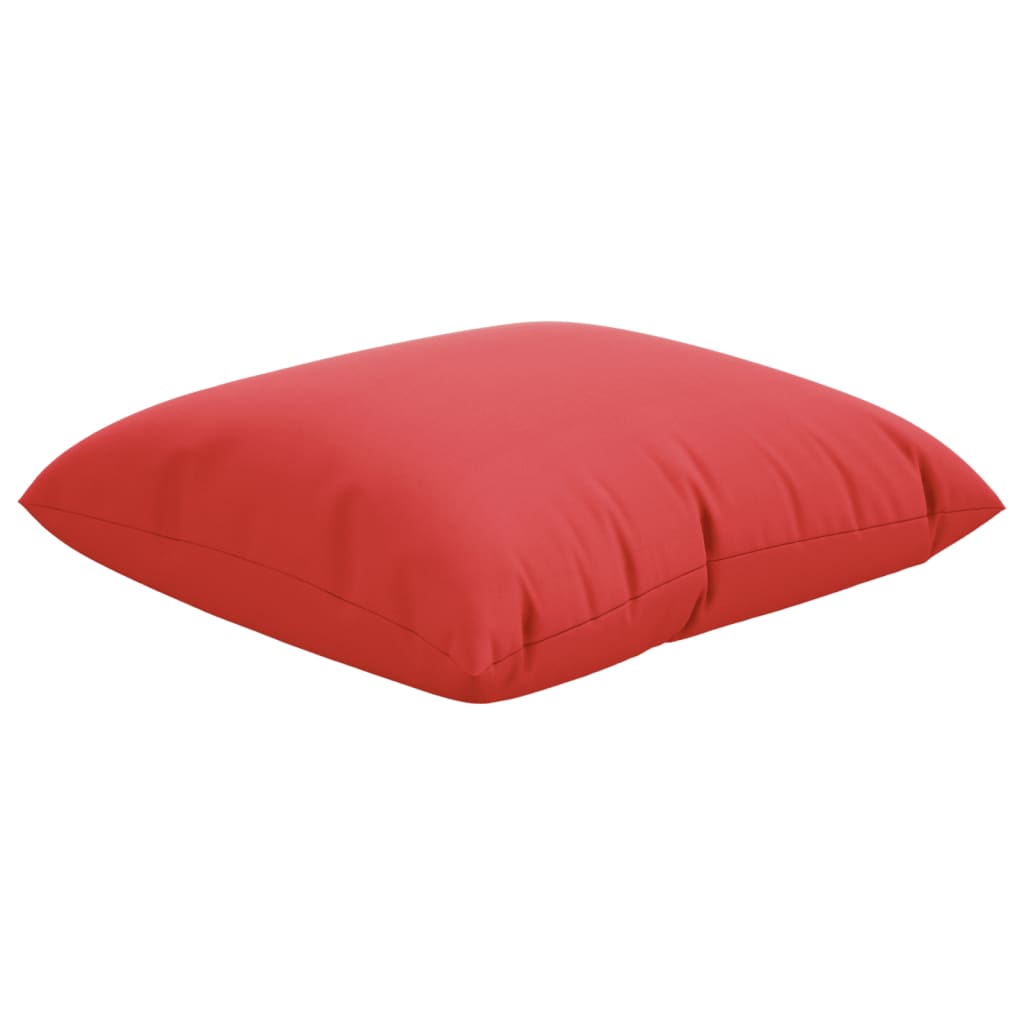 vidaXL Sofa Cushions 4 pcs Red 40x40 cm Fabric