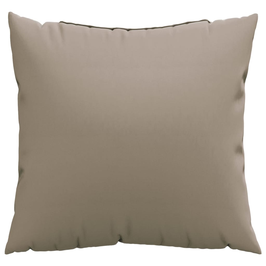 vidaXL Sofa Cushions 4 pcs Taupe 60x60 cm Fabric