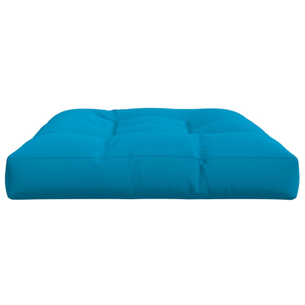 Pallet Cushion Blue 120x80x12 cm Fabric