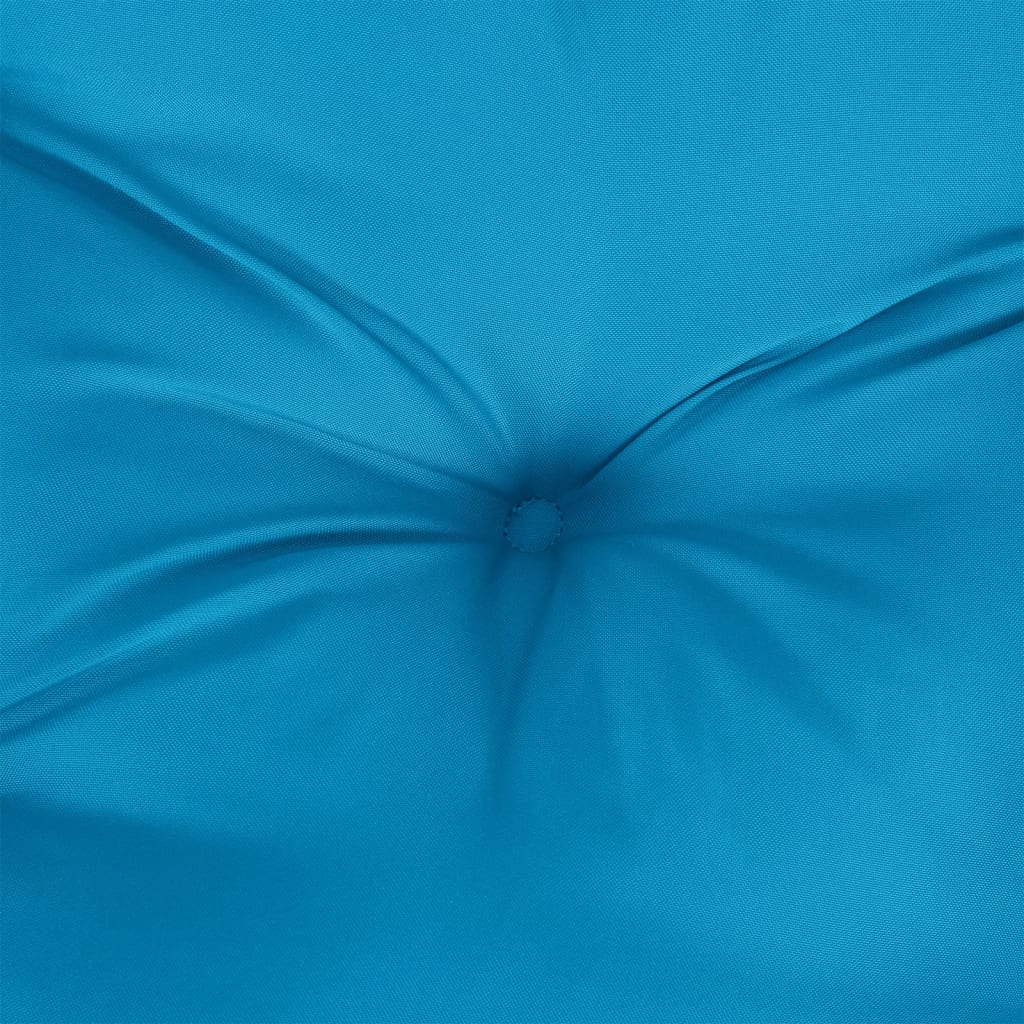 Pallet Cushion Blue 120x80x12 cm Fabric