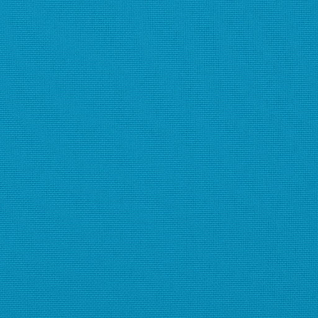 Pallet Cushion Blue 120x80x12 cm Fabric