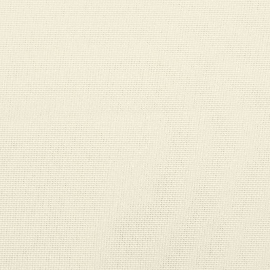 Pallet Cushion Cream 80x40x12 cm Fabric