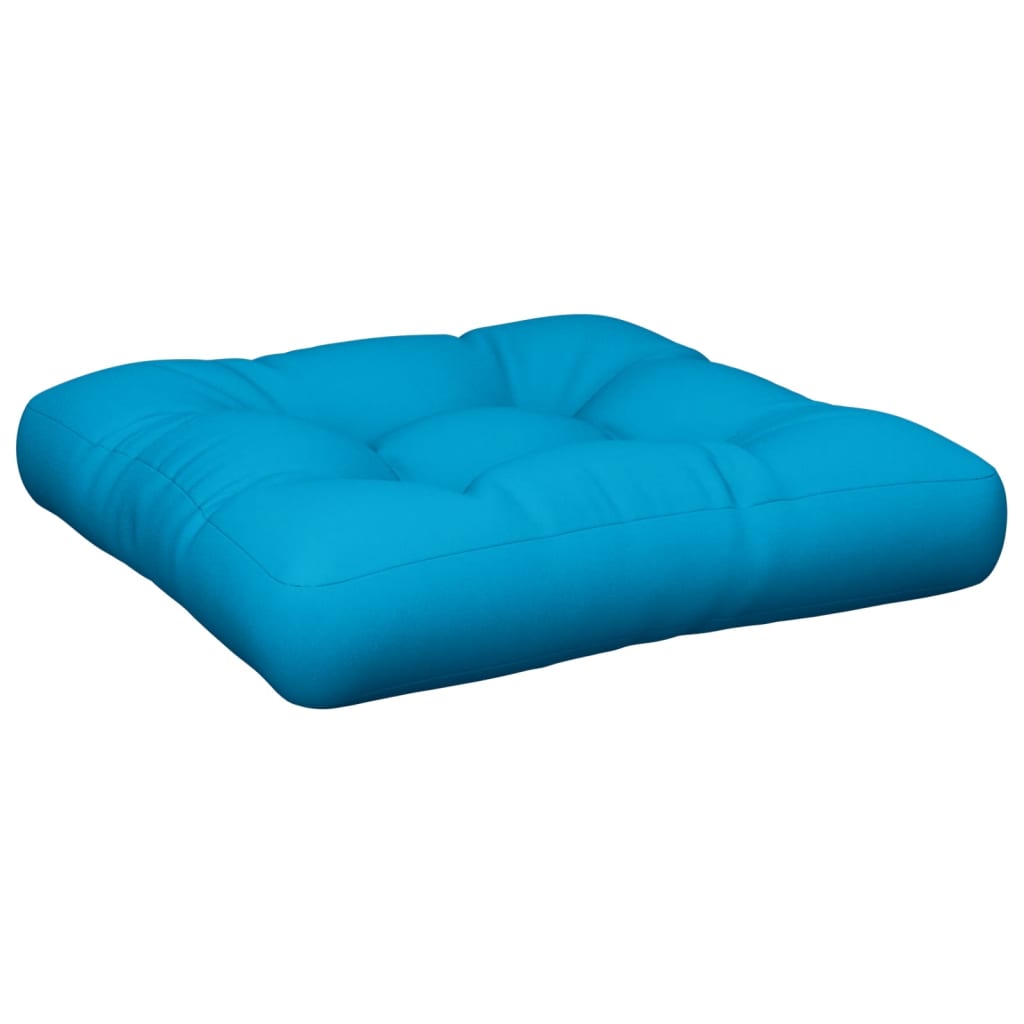 Pallet Cushions 2 pcs Blue Fabric