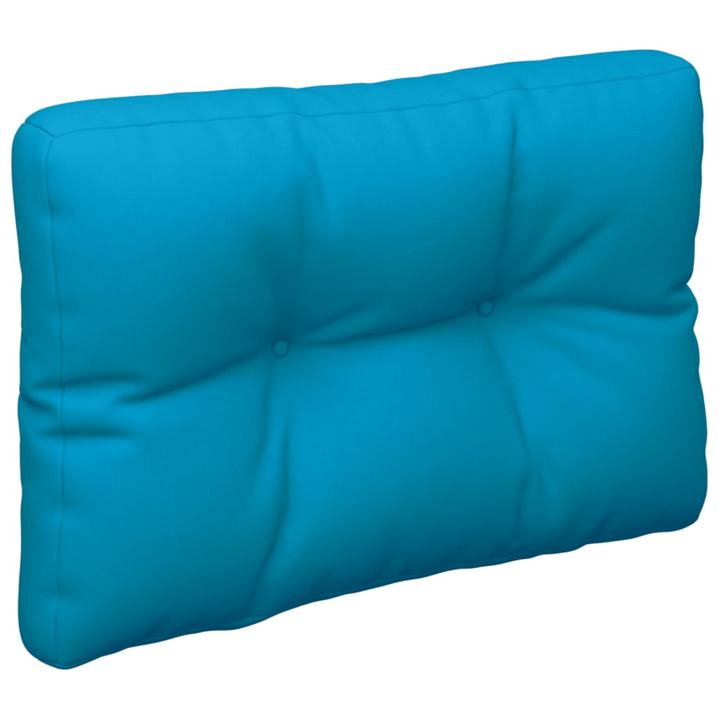 Pallet Cushions 2 pcs Blue Fabric