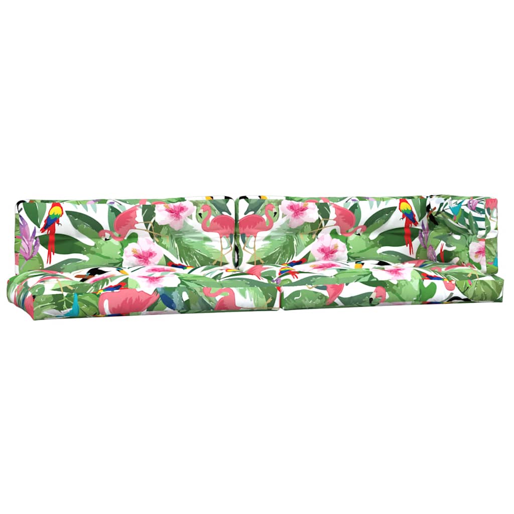Pallet Cushions 5 pcs Multicolour Fabric