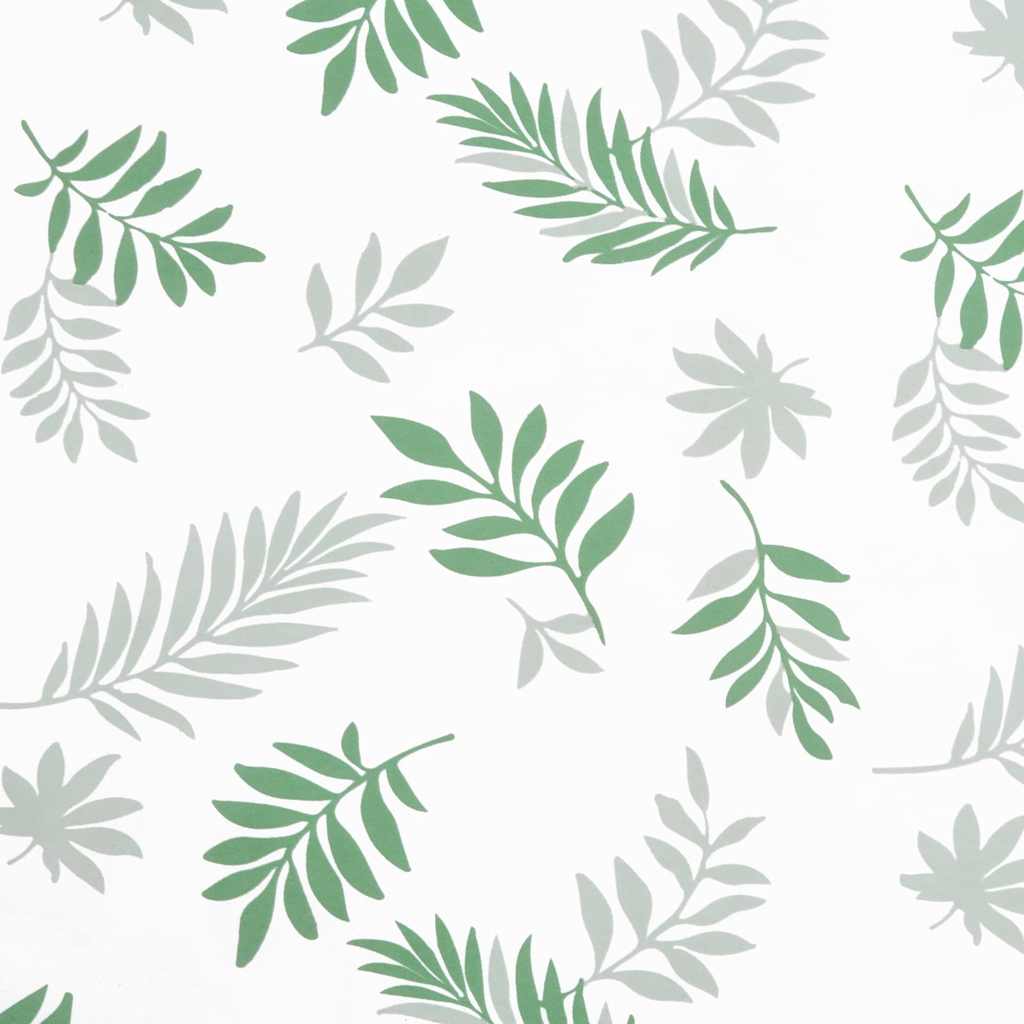 Pallet Cushions 5 pcs Leaf Pattern Fabric
