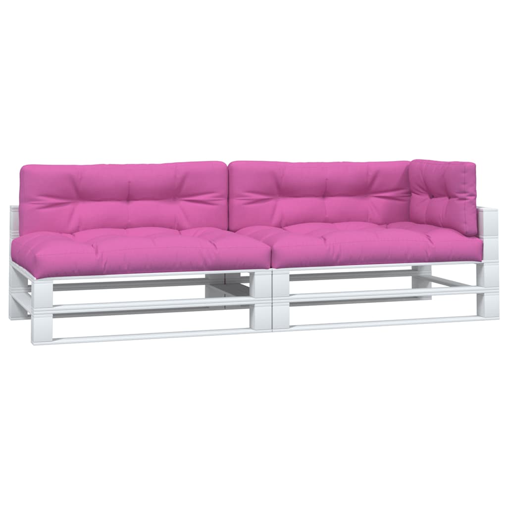 Pallet Cushions 5 pcs Pink Fabric