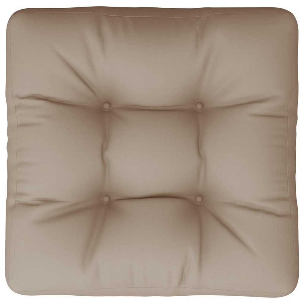 Pallet Cushion Taupe 60x61.5x10 cm Fabric