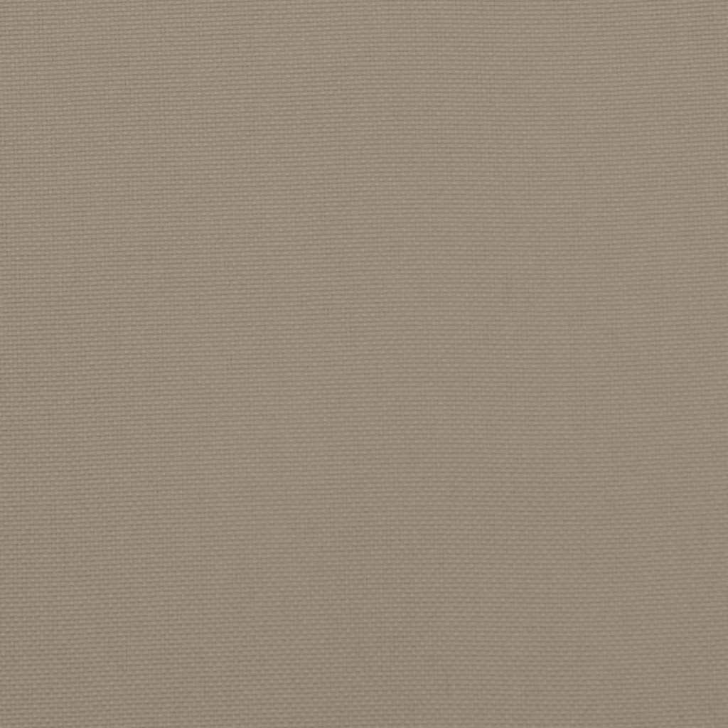 Pallet Cushion Taupe 60x61.5x10 cm Fabric