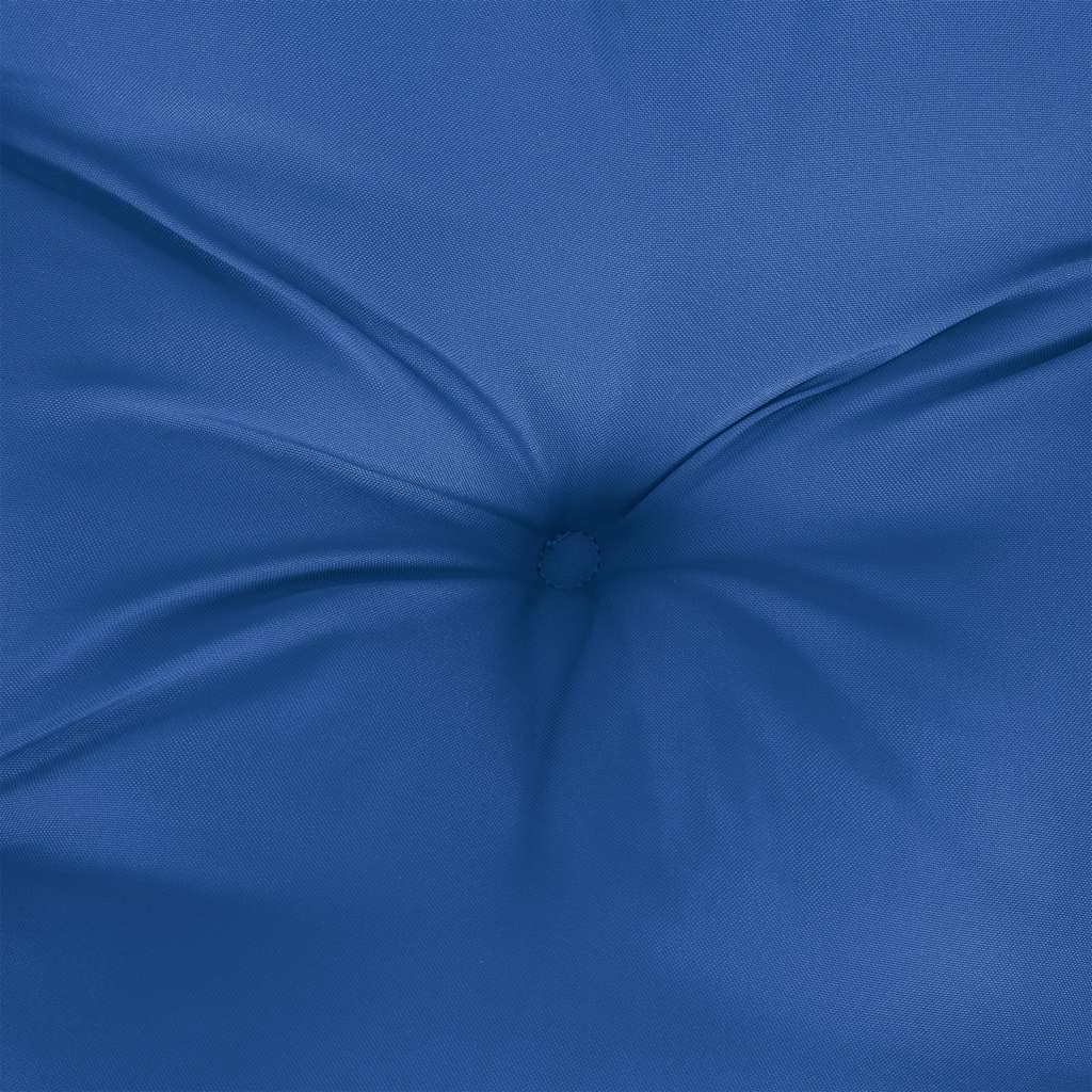 Pallet Cushion Blue 58x58x10 cm Fabric