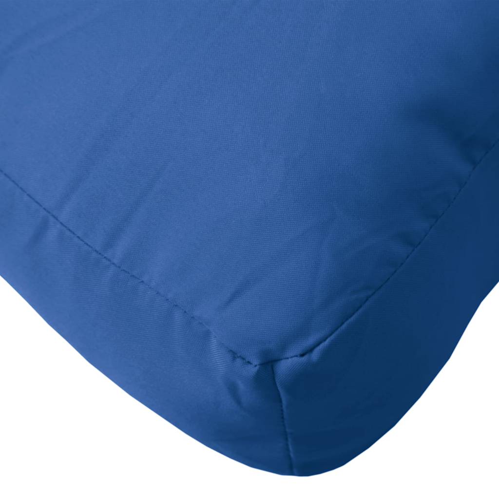 Pallet Cushion Blue 58x58x10 cm Fabric