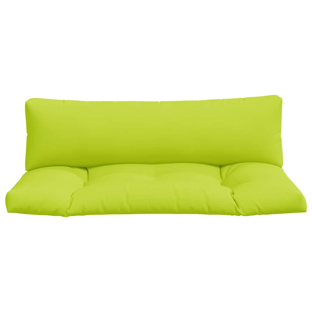 Pallet Cushions 2 pcs Bright Green Fabric
