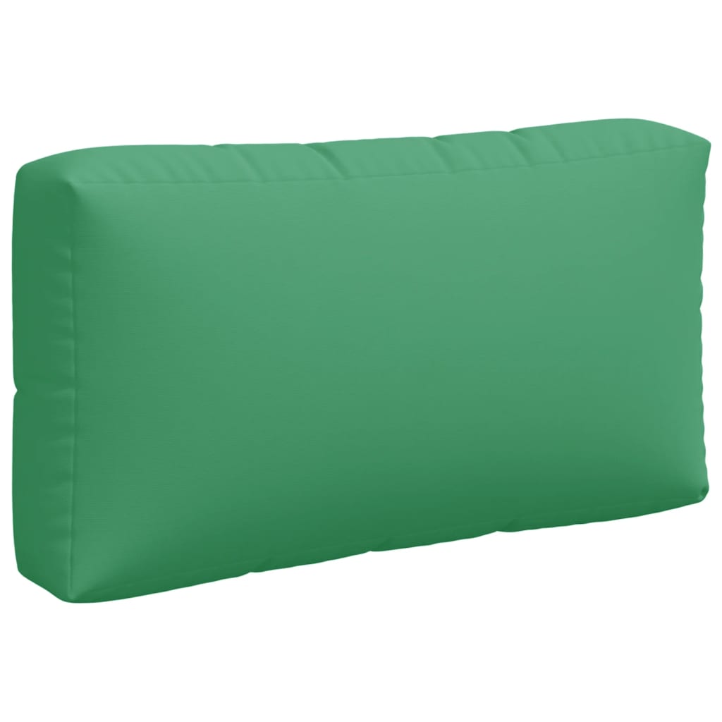 Pallet Cushions 3 pcs Green Fabric