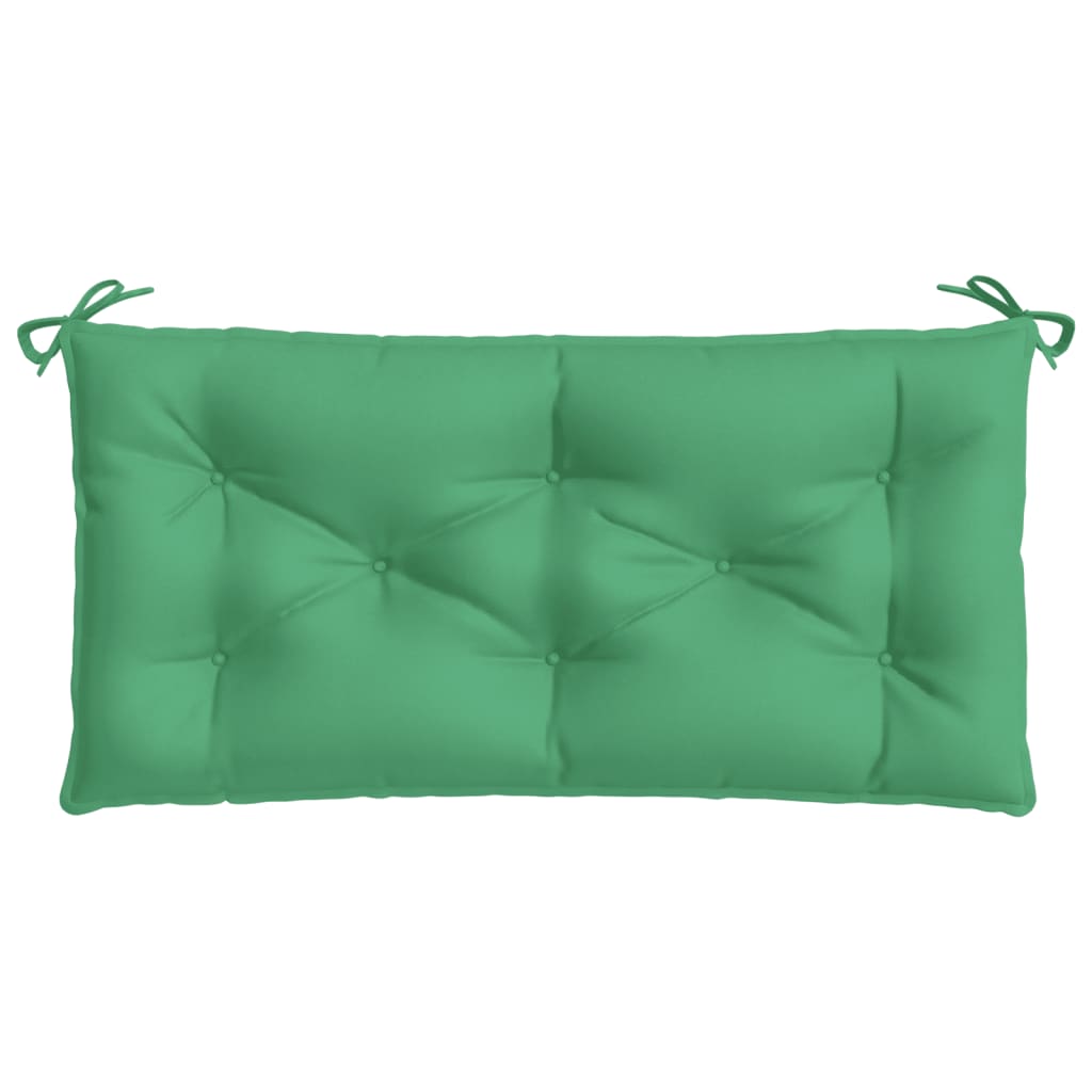 Garden Bench Cushion Green 100x50x7cm Oxford Fabric