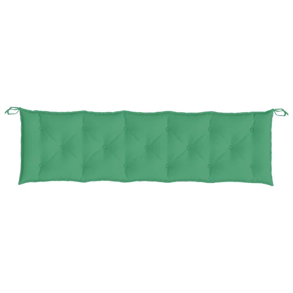 Garden Bench Cushion Green 180x50x7 cm Oxford Fabric