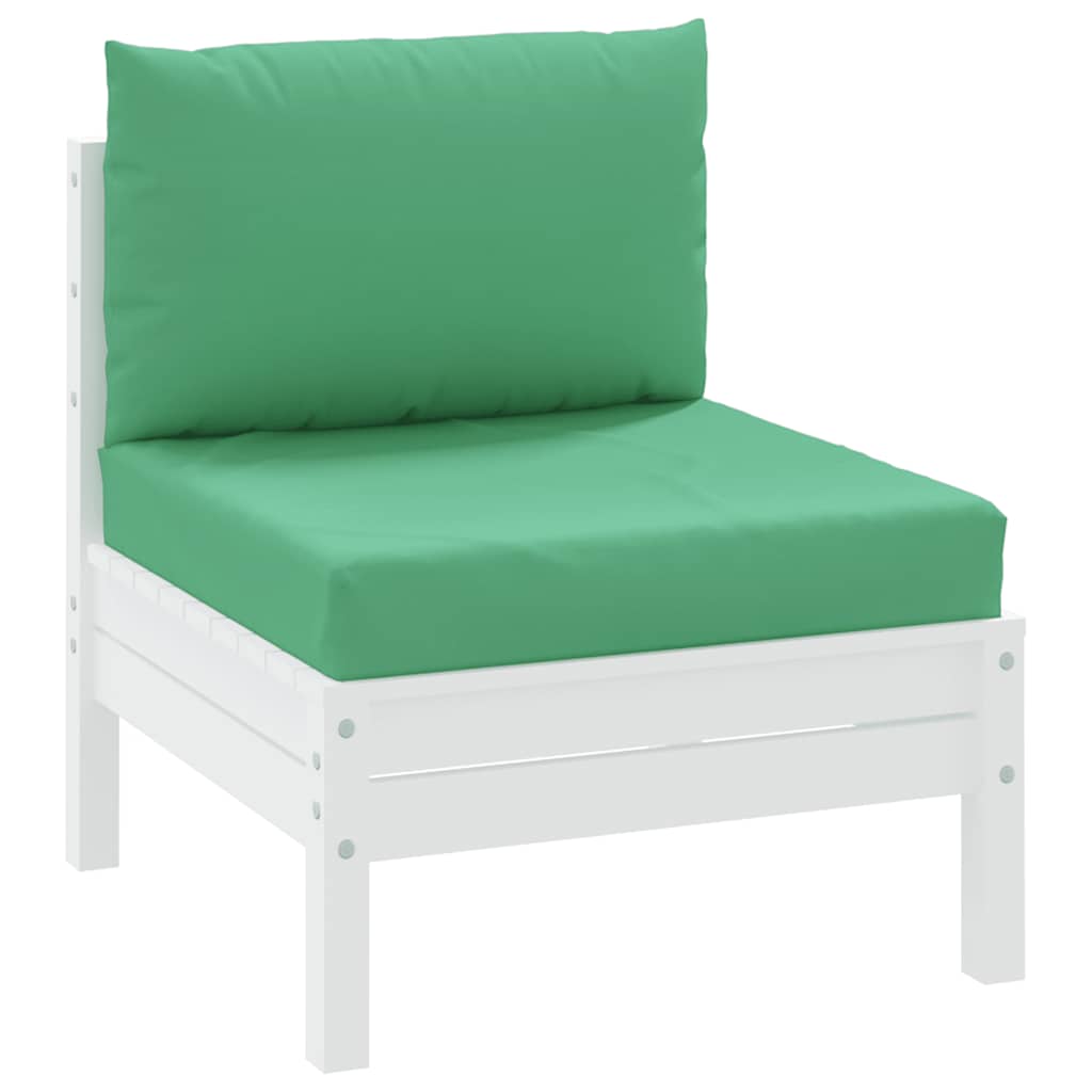 Pallet Cushions 2 pcs Green Oxford Fabric