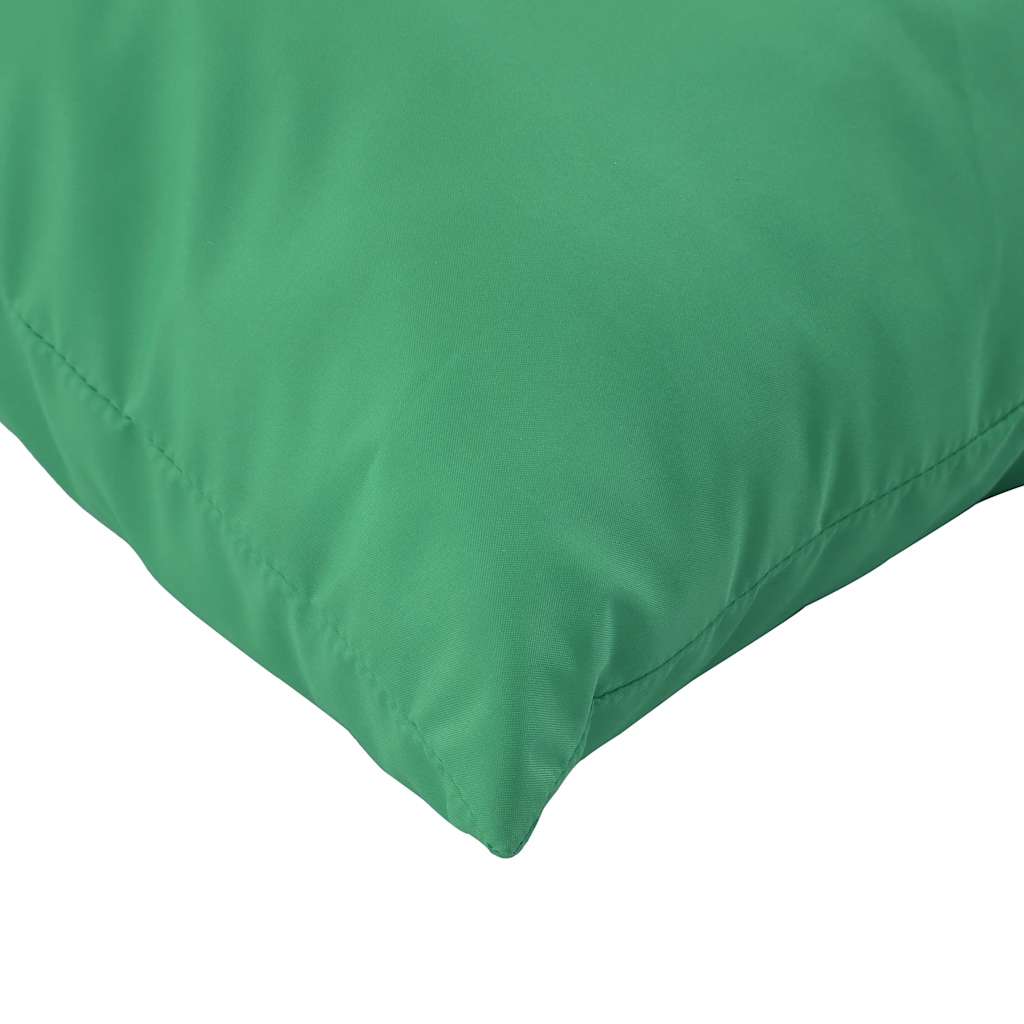 Pallet Cushions 2 pcs Green Oxford Fabric