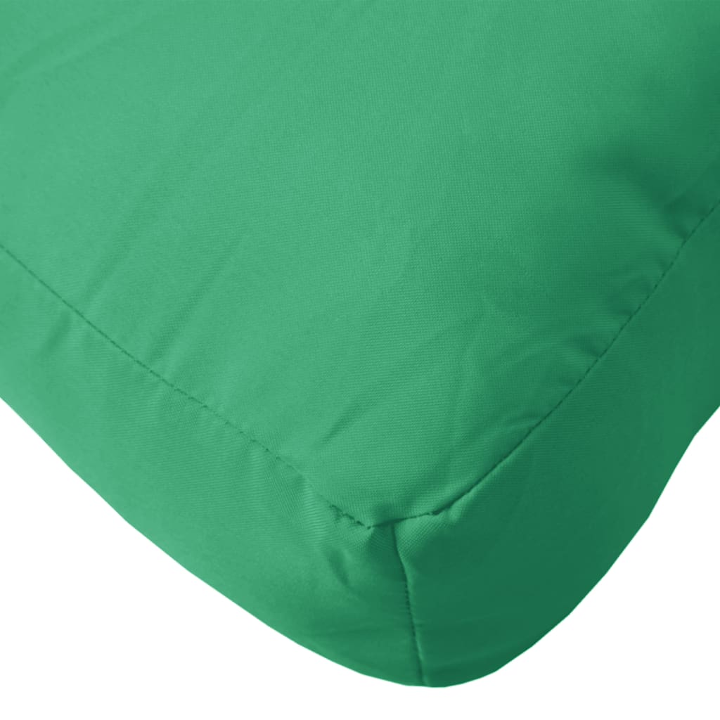 Pallet Cushions 2 pcs Green Oxford Fabric