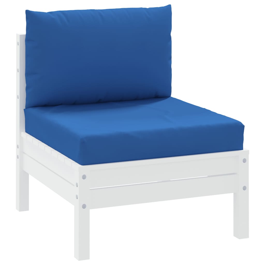 Pallet Cushions 2 pcs Blue Oxford Fabric