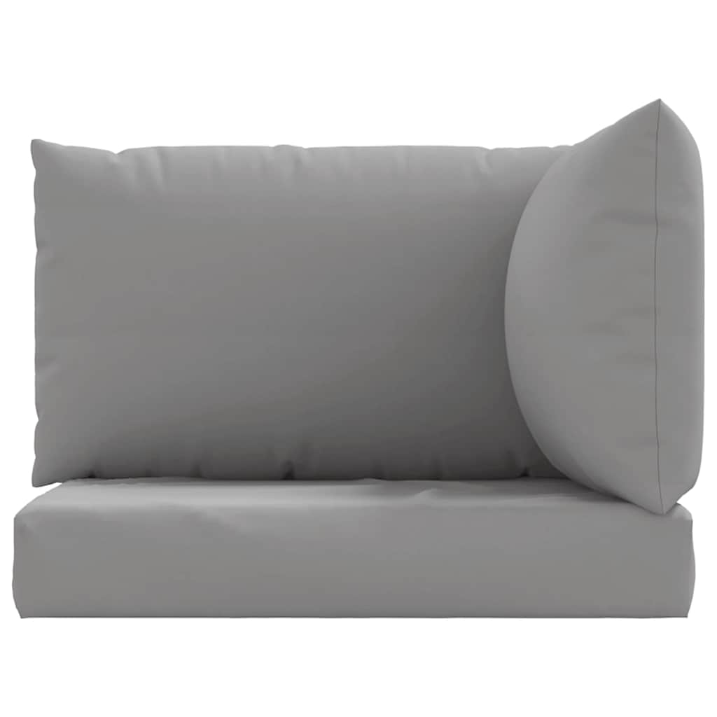 Pallet Cushions 3 pcs Grey Oxford Fabric