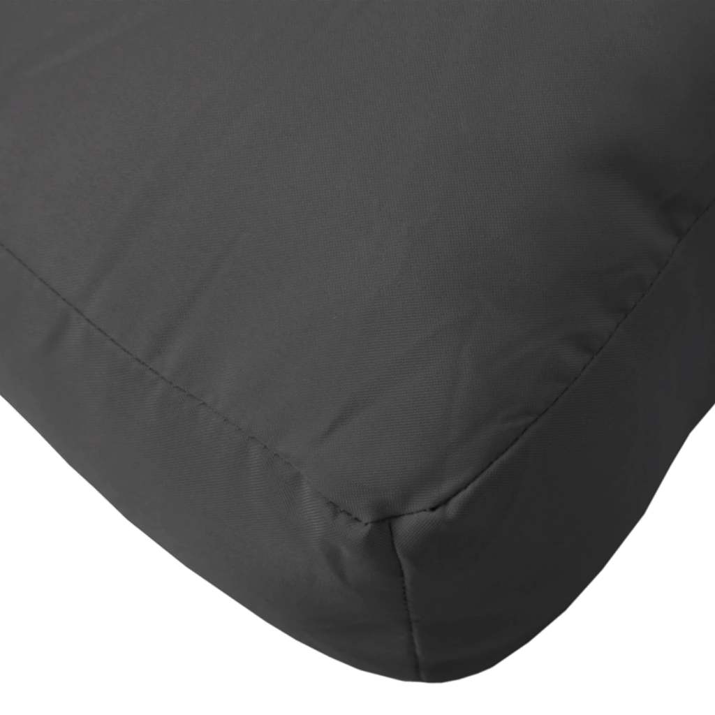 Pallet Cushions 3 pcs Black Oxford Fabric