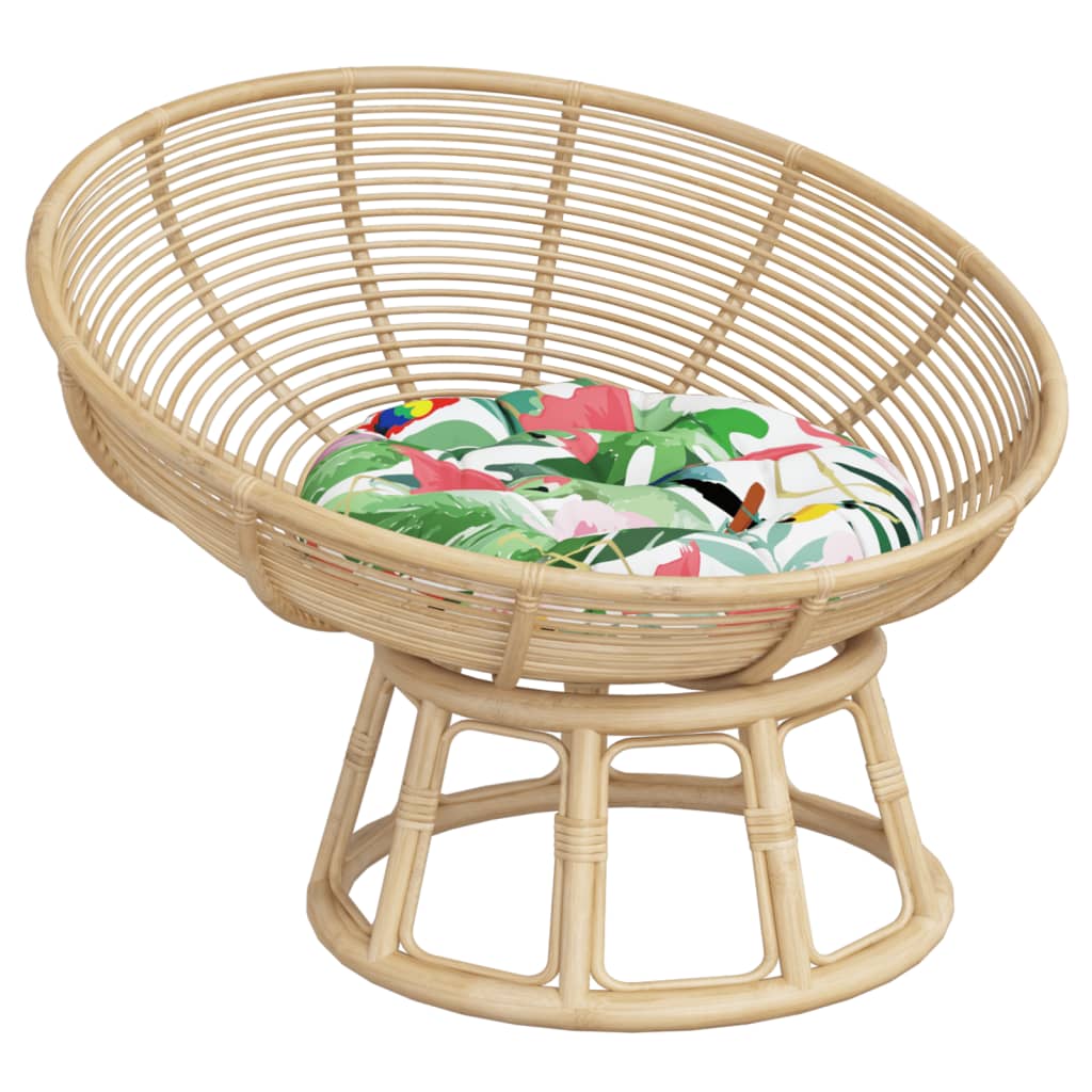 Round Cushion Multicolour Ø 60 x11 cm Oxford Fabric