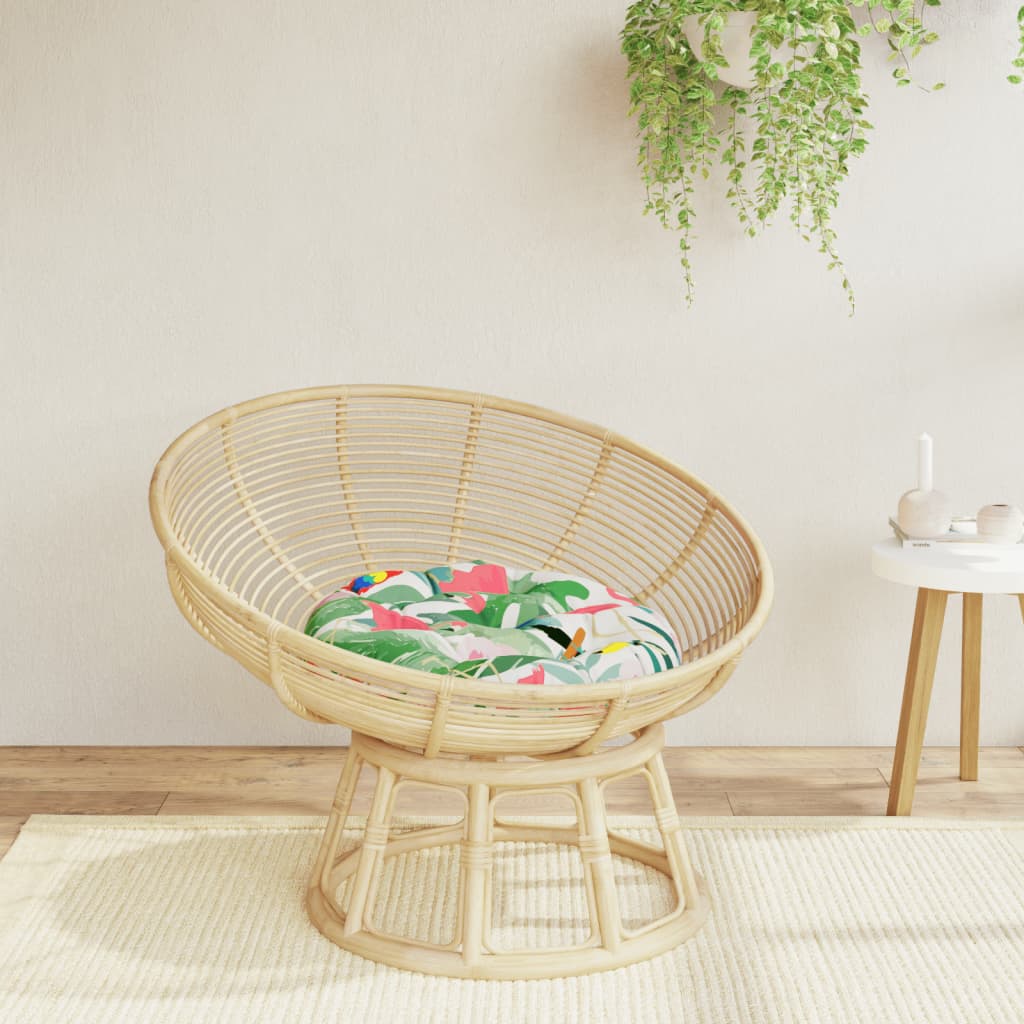 Round Cushion Multicolour Ø 60 x11 cm Oxford Fabric