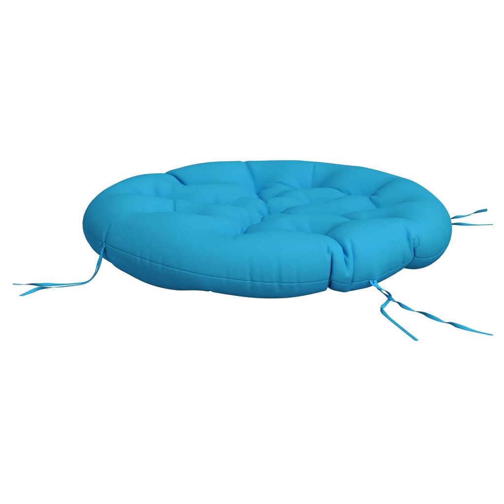 Round Cushion Light Blue Ø 100 x11 cm Oxford Fabric