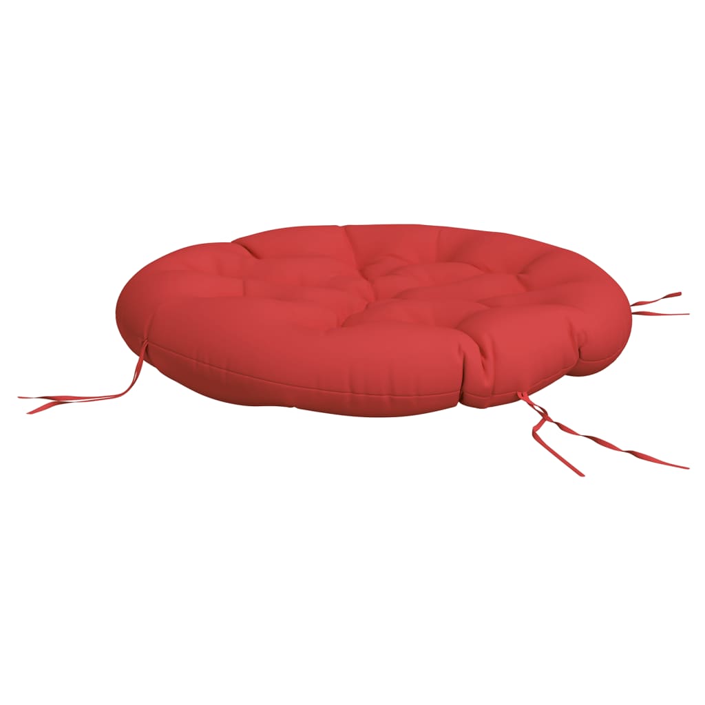 Round Cushion Red Ø 100 x11 cm Oxford Fabric